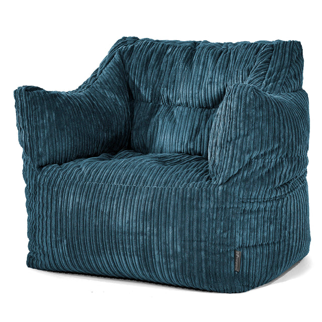 Victor Zitzakfauteuil - Corduroy Marineblauw 01