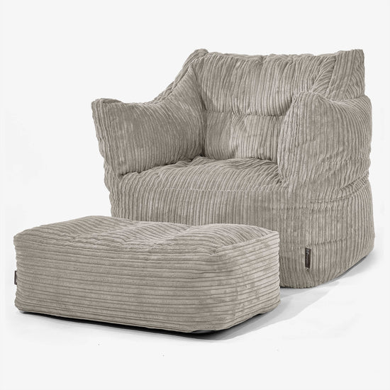 Victor Zitzakfauteuil - Corduroy Mink 02