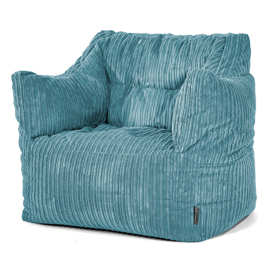 Victor Zitzakfauteuil - Corduroy Petrol 01