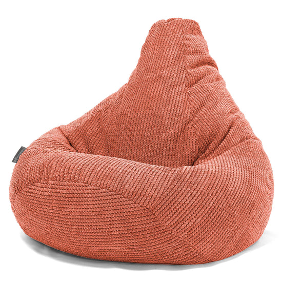 Zitzak Gaming Stoel - Pompom Pompoenoranje 02