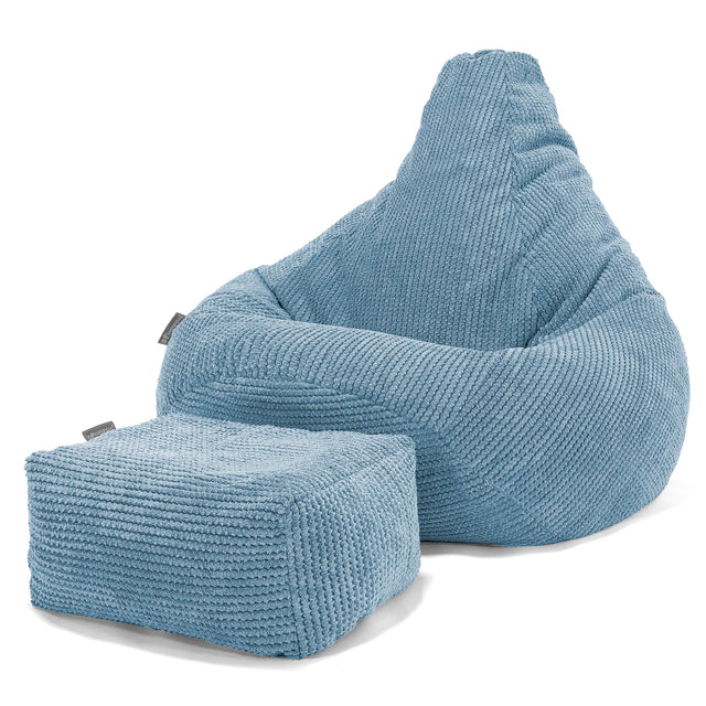 Zitzak Gaming Stoel - Pompom Sky 01