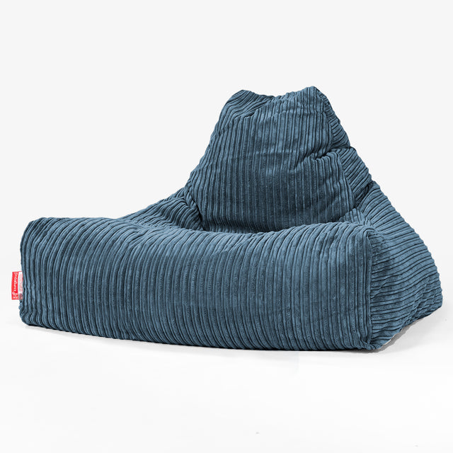 Zitzak Stoel - Corduroy Marineblauw 01