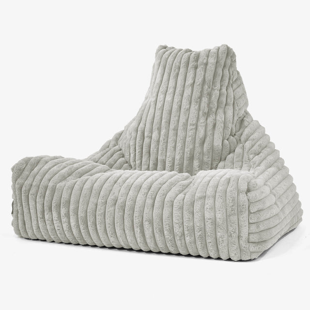 Zitzak Stoel - Ultra Pluche Corduroy Saliegroen 01