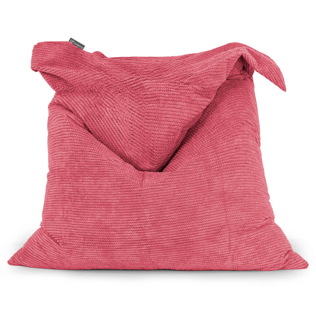 Zitzak Vloerkussen XL - Pompom Pastelrood 01