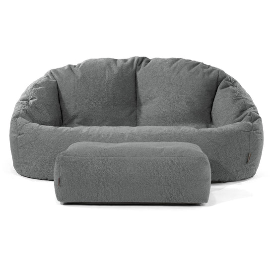 Zitzakbank Bubble - Boucle Grijs 02