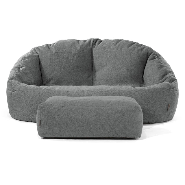 Zitzakbank Bubble - Boucle Grijs 02
