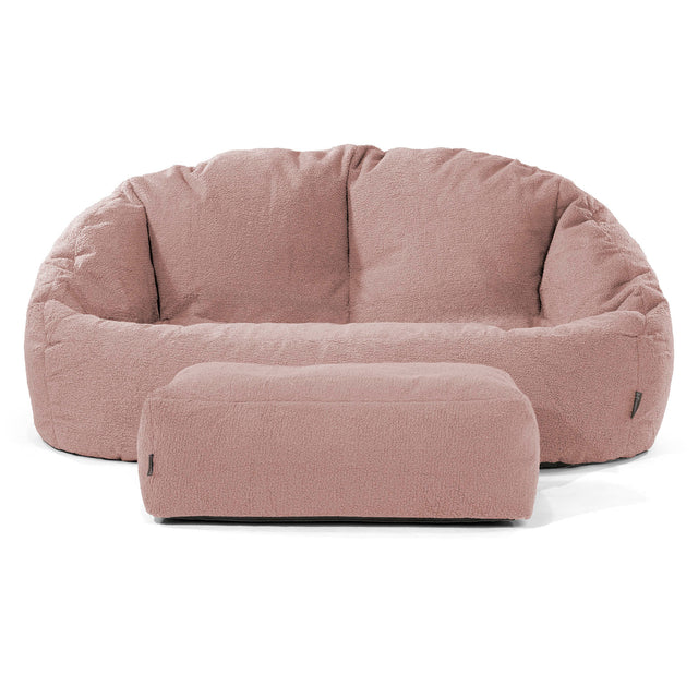 Zitzakbank Bubble - Boucle Roze 02