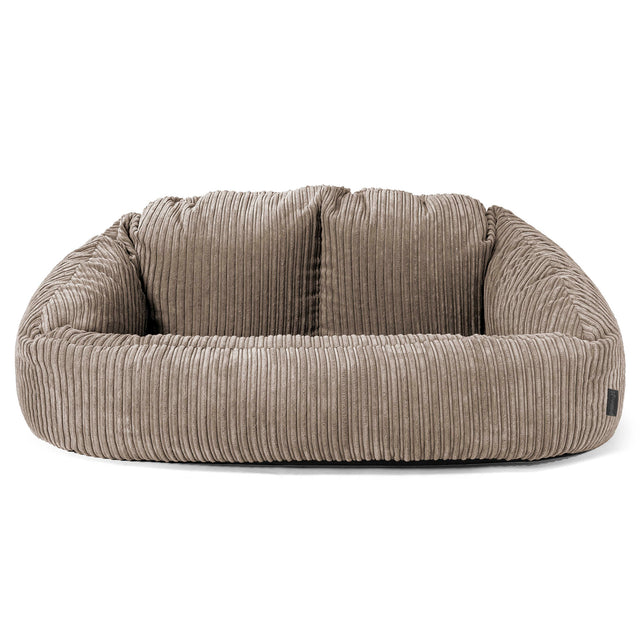 Zitzakbank Bubble - Corduroy Beigegrijs 01