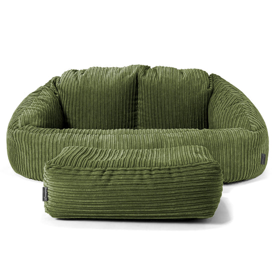 Zitzakbank Bubble - Corduroy Bosgroen 02