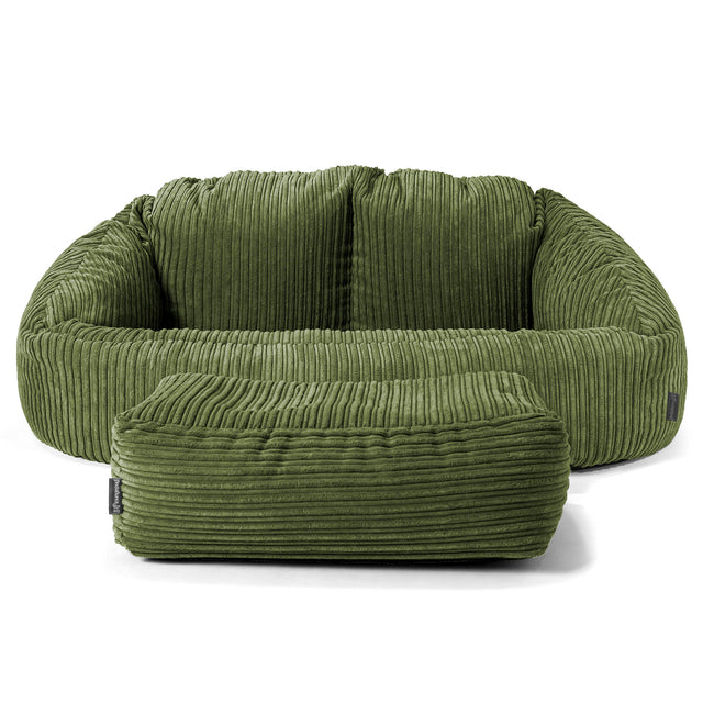 Zitzakbank Bubble - Corduroy Bosgroen 02