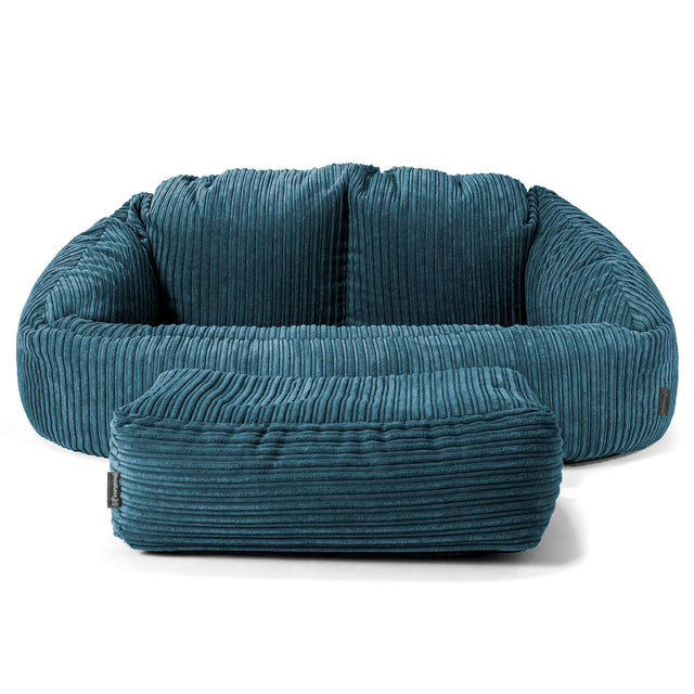 Zitzakbank Bubble - Corduroy Marineblauw 02