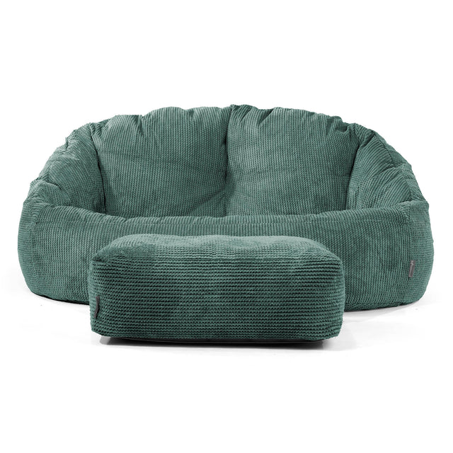 Zitzakbank Bubble - Pompom Mosgroen 02
