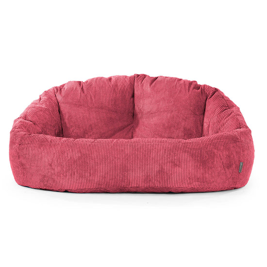 Zitzakbank Bubble - Pompom Pastelrood 01