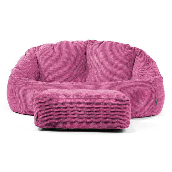 Zitzakbank Bubble - Pompom Roze 02
