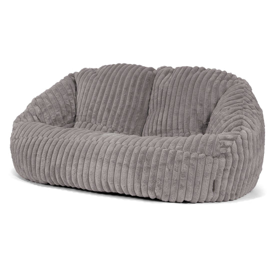 Zitzakbank Bubble - Ultra Pluche Corduroy Grijs 04