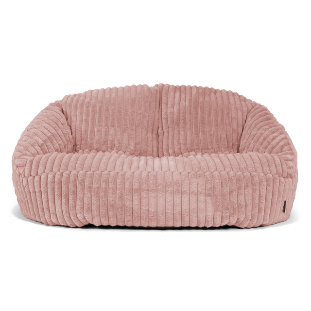 Zitzakbank Bubble - Ultra Pluche Corduroy Stoffig Roze 01
