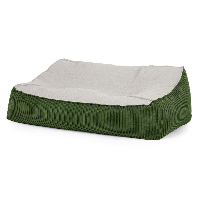 Zitzakbank Sloucher - Boucle & Corduroy Bosgroen 01