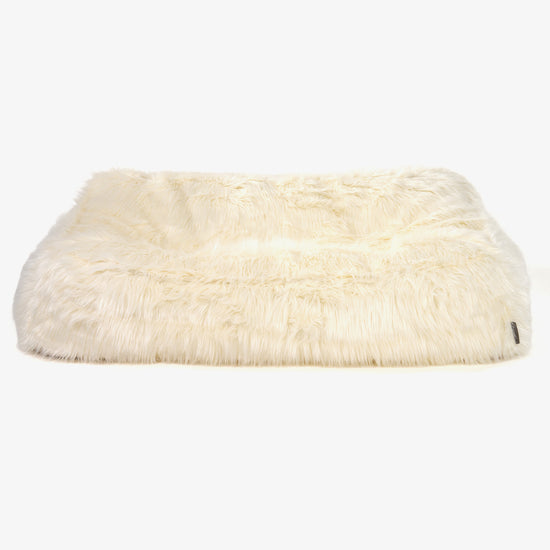 Zitzakbank Sloucher - Mongoolse Imitatiebont Crème 02