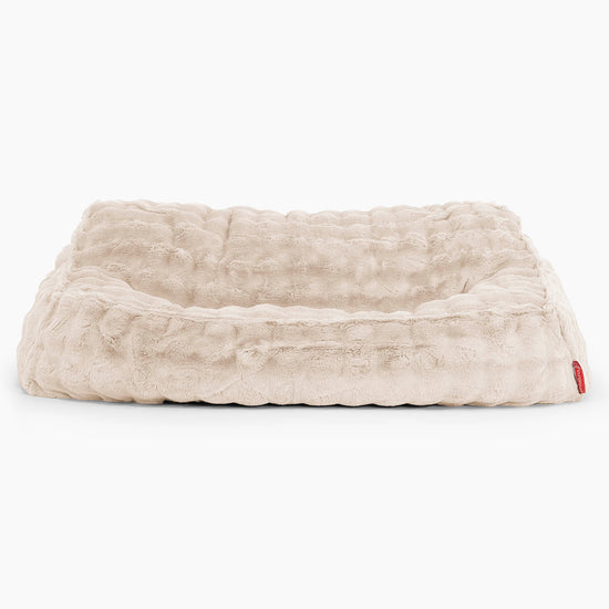 Zitzakbank Sloucher - Namaakbont Bubble Crème 02