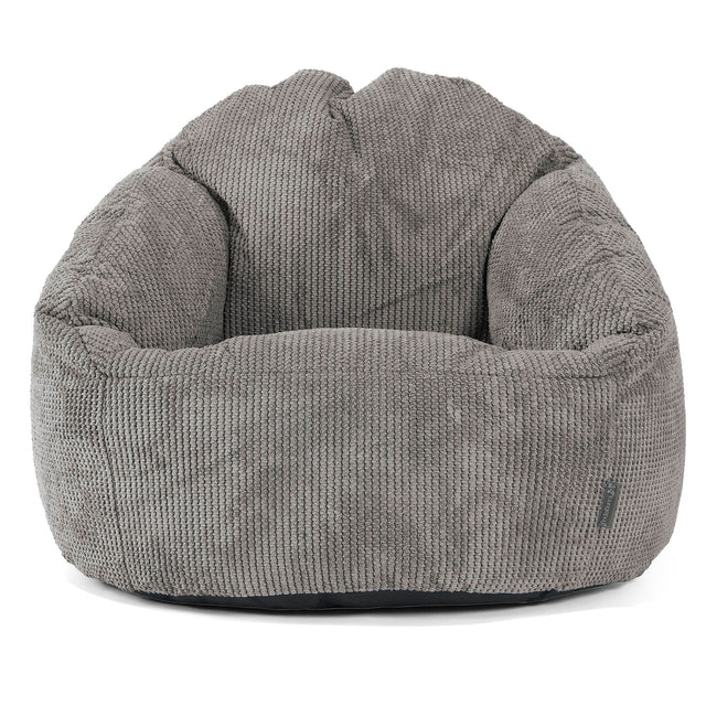 Zitzakstoel Bubble - Pompom Antraciet 01