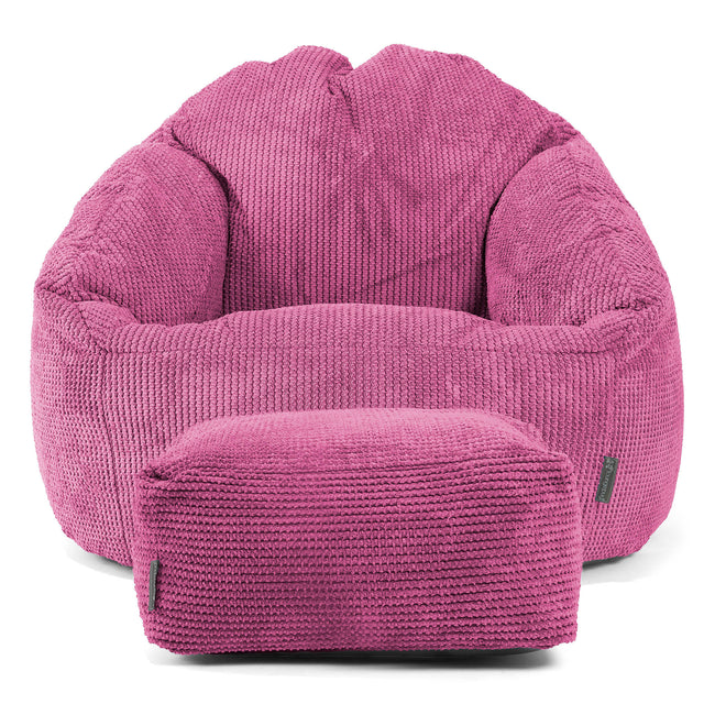 Zitzakstoel Bubble - Pompom Roze 02