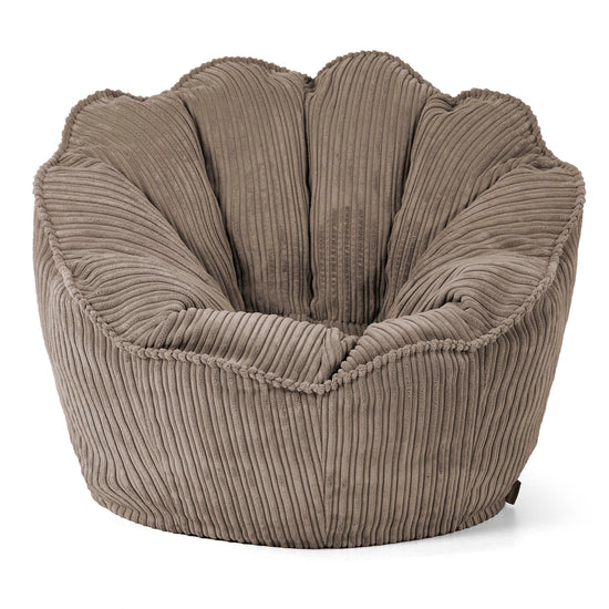 Zitzakstoel Natalia Sacco - Corduroy Beigegrijs 01
