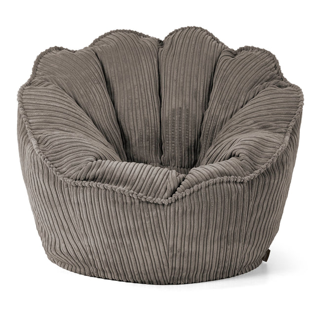 Zitzakstoel Natalia Sacco - Corduroy Graphite Grijs 01