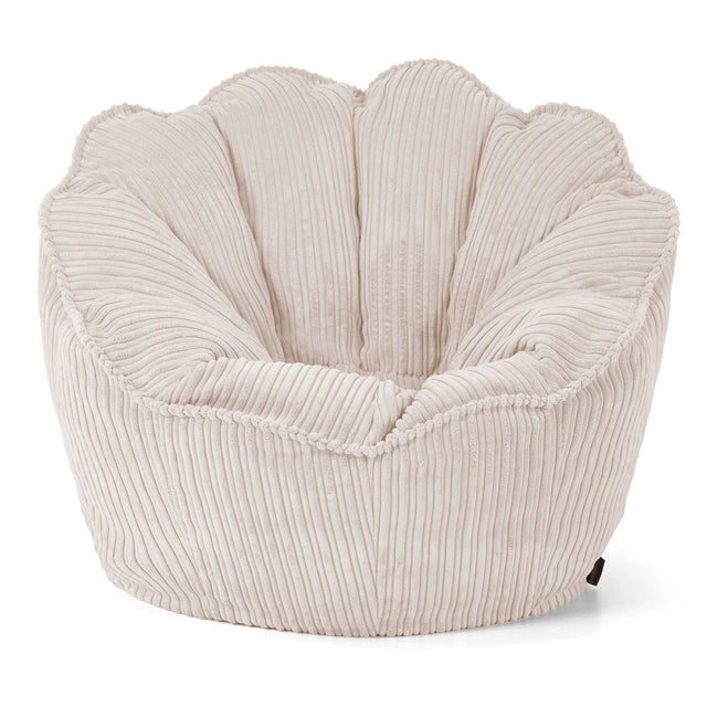 Zitzakstoel Natalia Sacco - Corduroy Ivoor 01