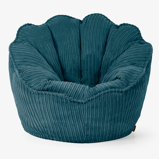 Zitzakstoel Natalia Sacco - Corduroy Teal 01