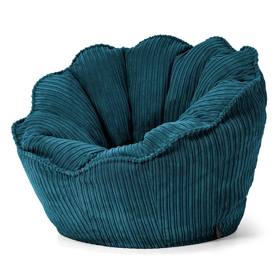Zitzakstoel Natalia Sacco - Corduroy Teal 02
