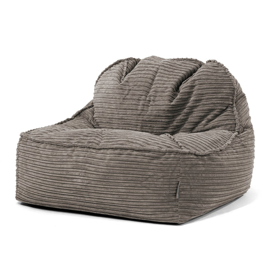 Zitzakstoel Sloucher 2.0 - Corduroy Graphite Grijs 01