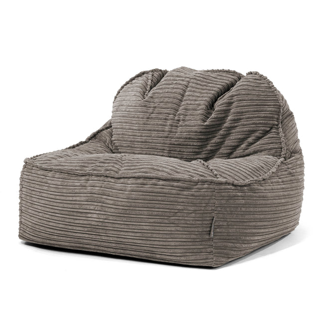 Zitzakstoel Sloucher 2.0 - Corduroy Graphite Grijs 01