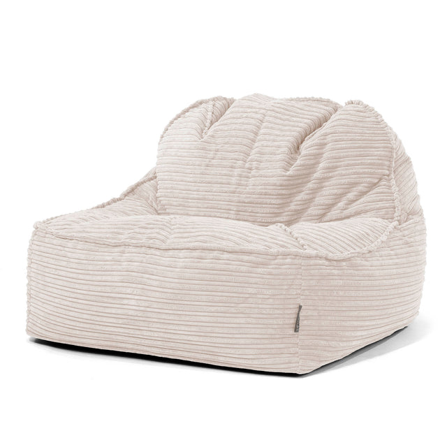 Zitzakstoel Sloucher 2.0 - Corduroy Ivoor 01