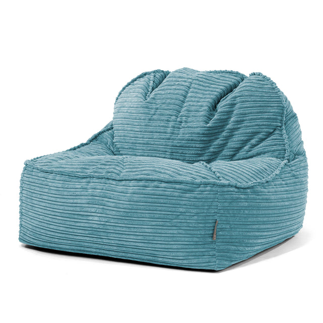 Zitzakstoel Sloucher 2.0 - Corduroy Petrol 01