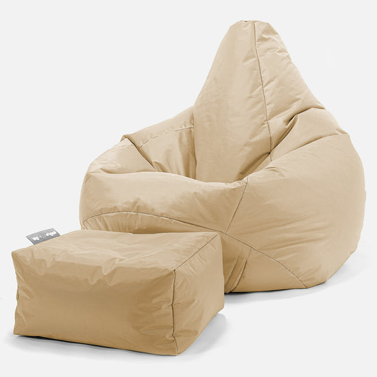 Zitzak Gaming Stoel - SmartCanvas™ Beige 01