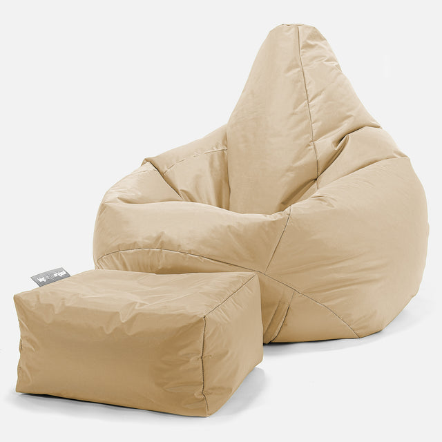 Zitzak Gaming Stoel - SmartCanvas™ Beige 01