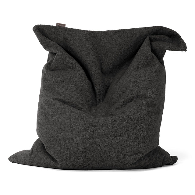 Zitzak Vloerkussen XL - Boucle Graphite Grijs 01