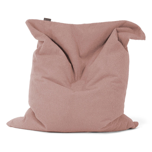 Zitzak Vloerkussen XL - Boucle Roze 01