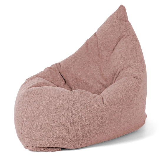 Zitzak Vloerkussen XL - Boucle Roze 02