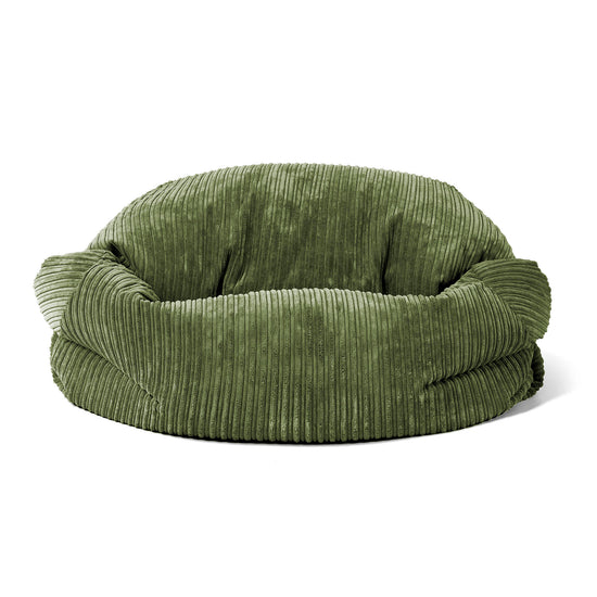 Zitzakbank Sabine - Corduroy Bosgroen 02