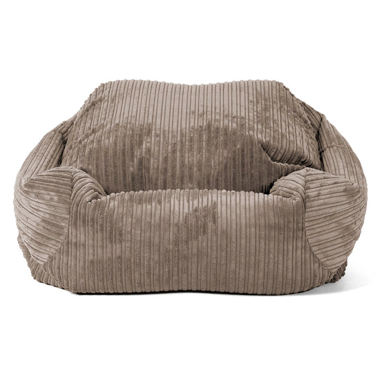 Zitzakfauteuil Sabine - Corduroy Beigegrijs 02