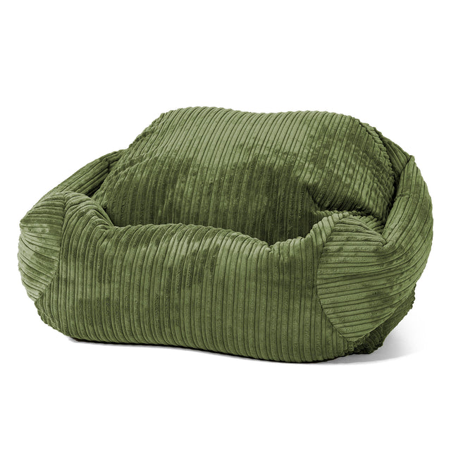 Zitzakfauteuil Sabine - Corduroy Bosgroen 01