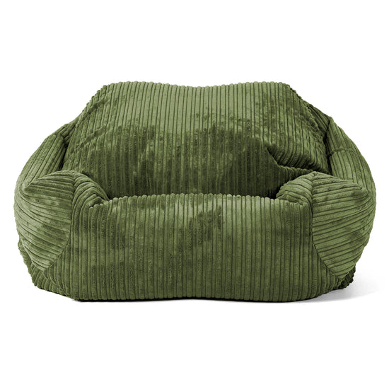 Zitzakfauteuil Sabine - Corduroy Bosgroen 02