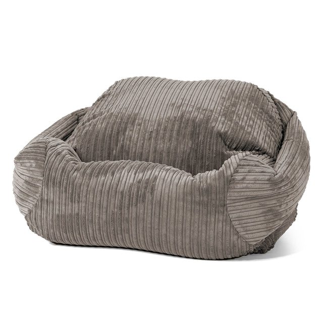 Zitzakfauteuil Sabine - Corduroy Graphite Grijs 01