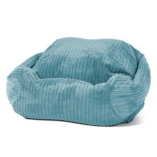 Zitzakfauteuil Sabine - Corduroy Petrol 01