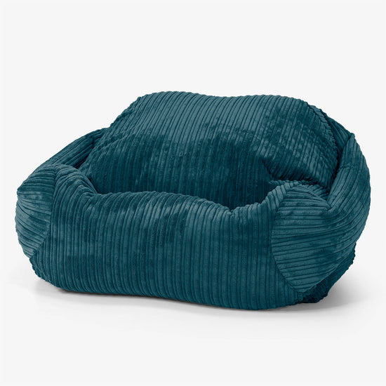 Zitzakfauteuil Sabine - Corduroy Teal 01