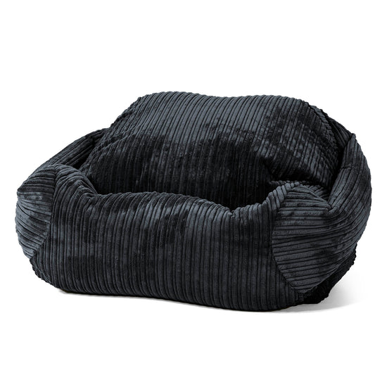 Zitzakfauteuil Sabine - Corduroy Zwart 01