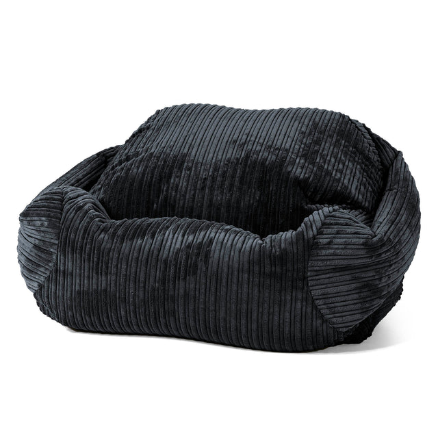 Zitzakfauteuil Sabine - Corduroy Zwart 01