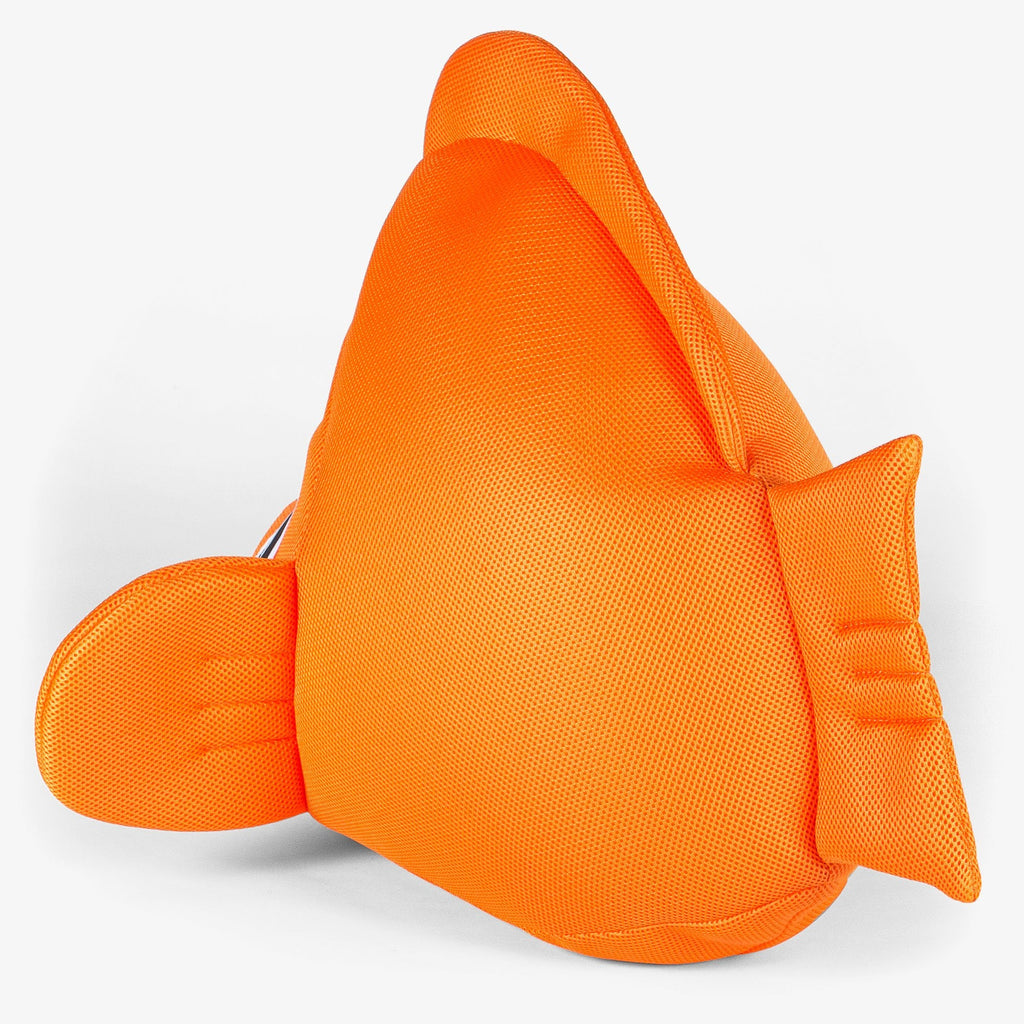 Big Bertha Original - Zwembadspeelgoed voor Kinderen - Oranje - Anemoonvissenzitzak