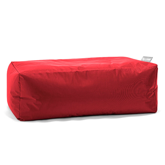 SmartCanvas™ Rechthoekig Voetenbank Poef - Rood 01